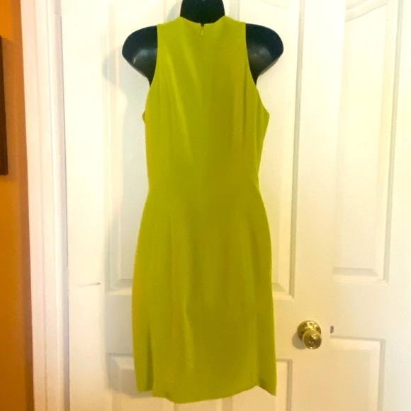 “CACHE” Keyhole Cut-Outs & Rhinestone Dress - Picture 9 of 14